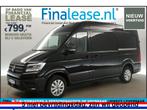 Volkswagen Crafter 35 2.0 TDI Exclusive L3H3 BPM VRIJ €799pm, Automaat, Volkswagen, Zwart, Diesel