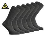 6 paar Bonanza werksokken - Light - Basic - antraciet, Kleding | Heren, Sokken en Kousen, Verzenden, Nieuw