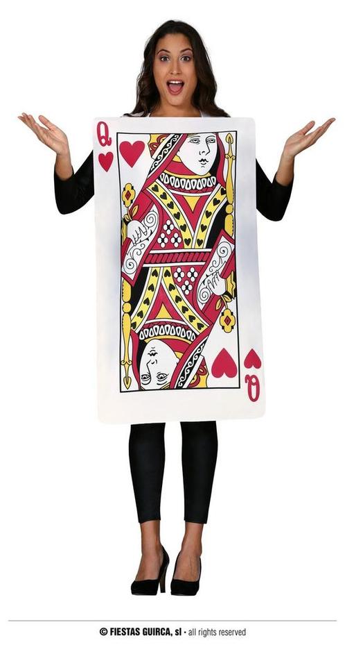 Kaart Hartenvrouw Koningin kostuum, Kleding | Dames, Carnavalskleding en Feestkleding, Nieuw, Ophalen of Verzenden