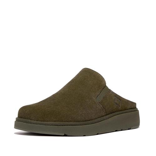 -0% FitFlop  FitFlop Gen-ff closed back mule suede  maat 37, Kleding | Dames, Schoenen, Groen, Nieuw, Verzenden