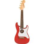 (B-Stock) Fender FSR Fullerton Strat Uke Fiesta Red elektris, Nieuw, Verzenden