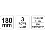 Yato Yt-6337 Staalborstel, Verzenden, Nieuw