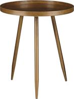 2dekans | Mica Decorations Flores Bijzettafel - H48 x Ø42 cm, Huis en Inrichting, Tafels | Salontafels, Ophalen of Verzenden, Zo goed als nieuw