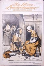 Spotprent over Nederlandse opera tijdens Eerste Wereldoorlog, Antiek en Kunst, Kunst | Litho's en Zeefdrukken, Verzenden