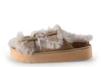 Colors of California Slippers in maat 37 Beige | 10% korting, Kleding | Dames, Schoenen, Slippers, Verzenden, Beige, Zo goed als nieuw