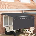 vidaXL Inklapbaar Zonnescherm Antraciet Grijs 350 x 250 cm, Verzenden, Nieuw