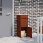 vidaXL Pakket inwerp box met slot Roestig 41 x 38 x 103 cm, Verzenden, Nieuw