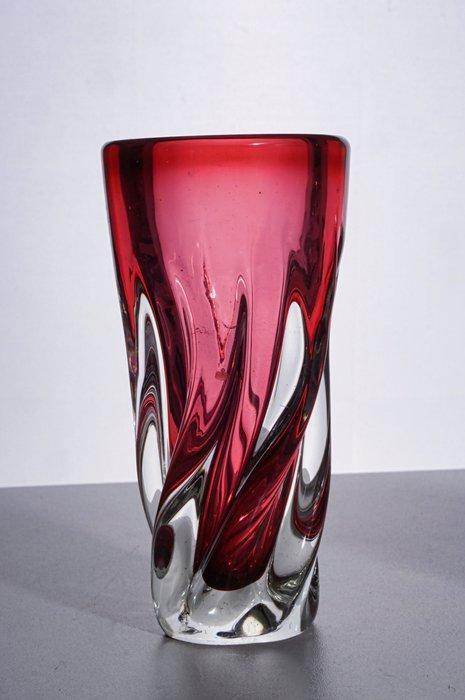 Chribska Glasfabriek - Josef Hospodka (1923–1989) - Vaas -, Antiek en Kunst, Antiek | Glas en Kristal