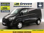 Ford Transit Custom 280 2.0 TDCI L1H1 Automaat Airco Cruise, Auto's, Bestelauto's, Automaat, Zwart, Diesel, Nieuw
