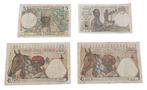 West African States. - 4 banknotes - various dates  (Zonder