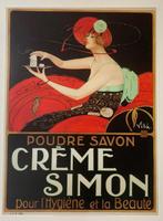 Vila (After) - Crème Simon - Art Nouveau Advertising Reprint, Antiek en Kunst, Kunst | Tekeningen en Foto's