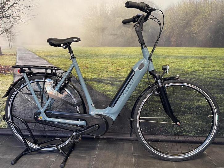 Gazelle Grenoble C7+ Dames | Electrische fiets | Aanbieding, Fietsen en Brommers, Elektrische fietsen, 50 km per accu of meer