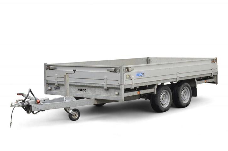Hulco Medax-2 335x183 3000Kg Plateauwagen, Auto diversen, Aanhangers en Bagagewagens, Gebruikt, Ophalen of Verzenden