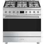 Smeg C9GMXNLK2 gas fornuis - roestvrijstaal - outlet, Witgoed en Apparatuur, Fornuizen, Verzenden, 60 cm of meer, Nieuw, Energieklasse A of zuiniger