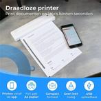 2dekans | Nuvance Draadloze Printer - Thermisch - Bluetooth, Computers en Software, Printers, Ophalen of Verzenden, Zo goed als nieuw