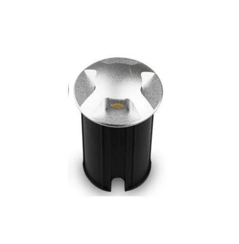 LED grondspot - tuinpad 4 kanten - 51mm - warm wit - 3W, Tuin en Terras, Buitenverlichting, Ophalen of Verzenden