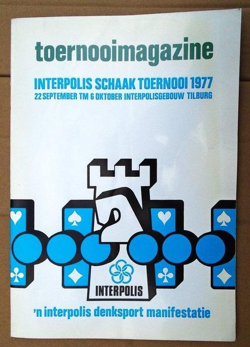 Toernooimagazines en andere schaak-topics - 1977-1982, Antiek en Kunst, Curiosa en Brocante