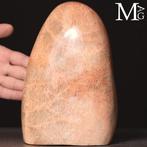 Roze zonsteen – Gepolijste vrije vorm - Madagaskar - Hoogte: