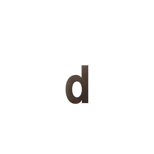 Letter D/ 156 mm Dark blend, Doe-het-zelf en Verbouw, IJzerwaren en Bevestigingsmiddelen, Overige typen, Nieuw, Verzenden