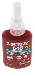 Loctite 648 Groene 50 Ml Voorgelockte Lijm, Verzenden, Nieuw