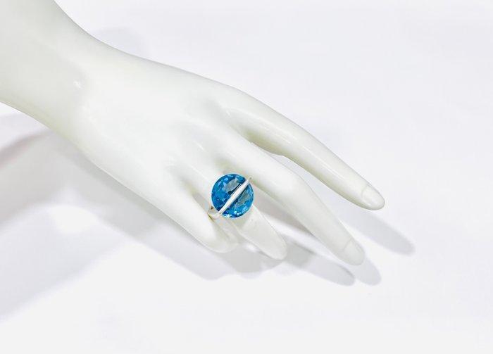 Zonder Minimumprijs - Ring Zilver - Topazio, Sieraden, Tassen en Uiterlijk, Ringen