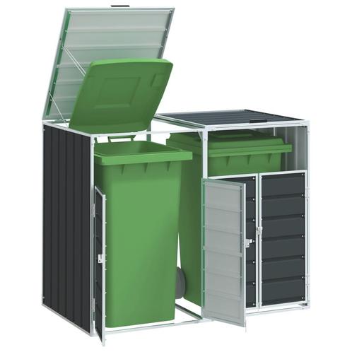 Containerberging voor 2 containers 144x81x113cm staal ant..., Huis en Inrichting, Overige Huis en Inrichting, Nieuw, Verzenden