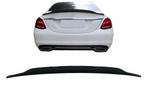 Achterklep spoiler Mercedes W205 C-Klasse Glans Zwart, Ophalen of Verzenden, Nieuw