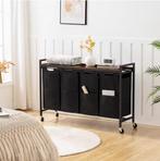 Rollende wassorteerder met 4 wasmanden en opbergplank, Verzenden, Nieuw