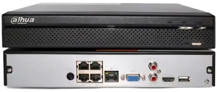 Dahua PRO NVR 4K 4POE met harddisk van 1TB, Audio, Tv en Foto, Videobewaking, Nieuw, Ophalen of Verzenden