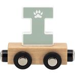 Houten letter I – groen met magneetkoppeling (lettertrein), Kinderen en Baby's, Speelgoed | Houten speelgoed, Ophalen of Verzenden