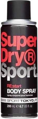 SUPERDRY SPORT RE:START DEODORANT SPRAY SPUITBUS 200 ML, Nieuw, Verzenden