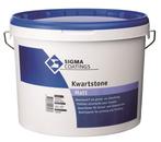 Sigma Kwartstone Matt - WIT - 10 liter (Professionele latex), Wit, Nieuw, Ophalen of Verzenden, Verf