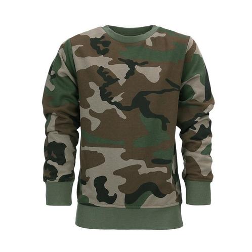 Kinder sweater - Woodland Camouflage - Maat 92, Kinderen en Baby's, Kinderkleding | Overige, Nieuw, Verzenden