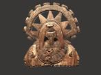 Mask - Igbo - Nigeria - Mask helm Janus., Antiek en Kunst