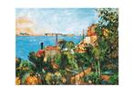 Kunstdruk Paul Cézanne - La Mer a lEstaque 30x30cm, Nieuw, Verzenden