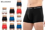 2dekans | Milanoro Boxershorts - Set van 10 - Katoen -, Ophalen of Verzenden, Wit, Milanoro