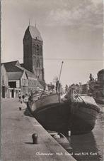 OUDEWATER - Holl. IJssel met N.H. Kerk, Verzenden, Gelopen