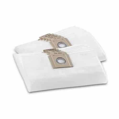 KARCHER FLEECE FILTERZAKKEN 10 x  BV 5/1, BVL 5/1 Bp, T 7/1,, Doe-het-zelf en Verbouw, Reinigingsmachines, Nieuw, Ophalen of Verzenden