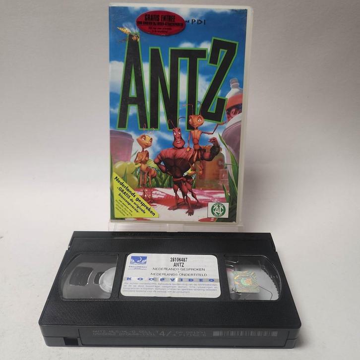 Antz VHS, Cd's en Dvd's, VHS | Kinderen en Jeugd, Ophalen of Verzenden