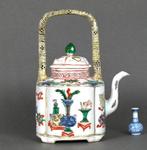Kangxi (1662-1722) - Theepot - Grote Famille Verte Wijnpot