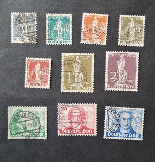 Berlijn 1949 - Partij met gestempelde zinnen met geteste, Postzegels en Munten, Postzegels | Europa | Duitsland