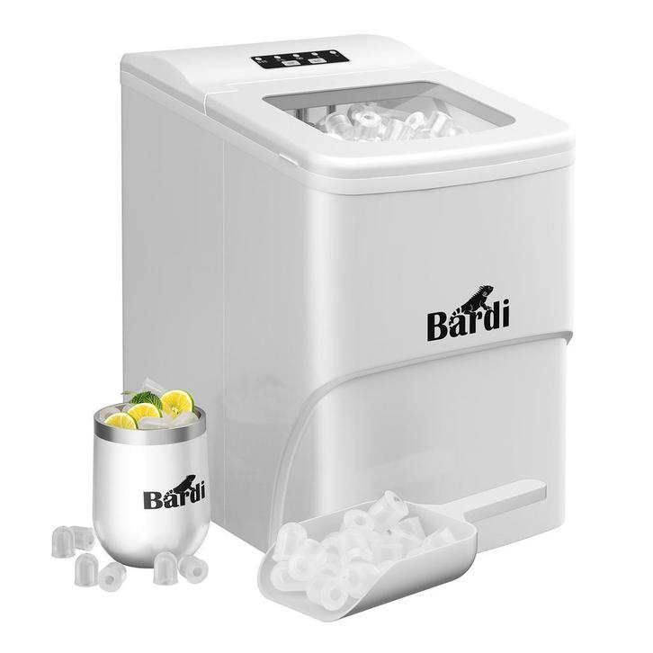 Bardi 2,0 Liter Deluxe IJsblokjesmachine – IJsblokmaker SET, Witgoed en Apparatuur, IJsmachines, Zelfvriezend, Nieuw, Ophalen of Verzenden