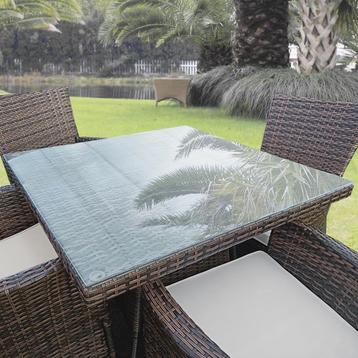 Glasplaat ESG veiligheidsglas 8 mm voor tafels 80x80 cm beschikbaar voor biedingen
