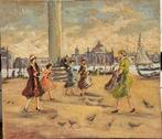 Stefano Novo (1862-1927), Toegeschreven aan - Venezia, Antiek en Kunst