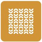 Silikomart Siliconen Stencil Foliage 10x10x0,1cm Set/2, Verzenden, Nieuw