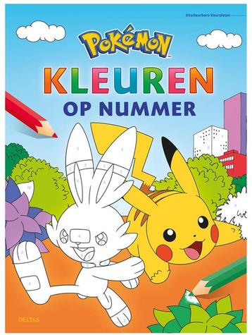 Pokemon Kleuren Op Nummer | Deltas - Boeken beschikbaar voor biedingen