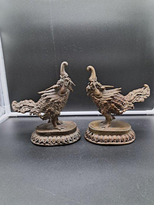 Makara - Brons - Nepal - 20e eeuw, Antiek en Kunst, Antiek | Overige Antiek