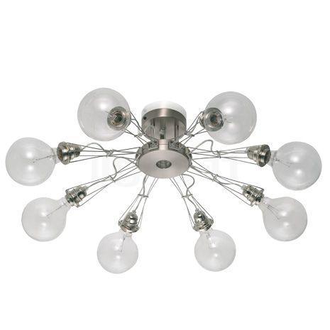 Lumina Matrix Otto/P, nikkel (Plafondlampen, Binnenlampen), Huis en Inrichting, Lampen | Plafondlampen, Nieuw, Verzenden