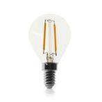 LED Filament bol lamp 2W | Dimbaar | E14, Led-lamp, E14 (klein), Nieuw, Ophalen of Verzenden