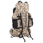 vidaXL Wandelrugzak 60 L camouflage oxford stof camelbruin, Sieraden, Tassen en Uiterlijk, Tassen | Rugtassen, Verzenden, Nieuw